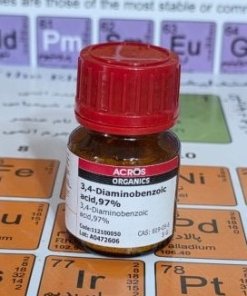 3,4-دی‌آمینو‌بنزوئیک اسید، خلوص ۹۷٪ ( 3,4-Diaminobenzoic acid, 97%)