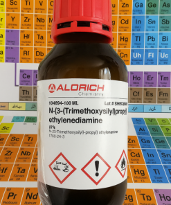 N-[3-(تری‌متوکسی‌سیلیل) پروپیل] اتیلن‌دی‌آمین (N-[3-(Trimethoxysilyl)-propyl]-ethylenediamine)